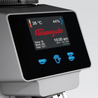 Кофемолка Fiorenzato F64 Evo серый (2) панель управления