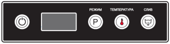 Посудомоечная машина Abat МПК-500Ф-01 (710000008417) панель управления
