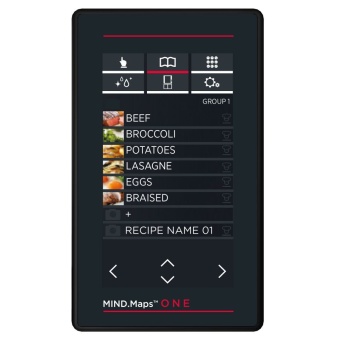 Unox XEVC-1011-E1RM управление - меню программ Unox XEVC-1011-E1RM управление - меню программ