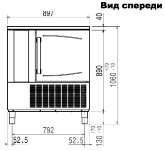 Шкаф шоковой заморозки Electrolux AOFPS061CT (726117) в ШефСтор (chefstore.ru) 2