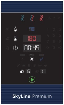 Панель управления пароконвектоматов Electrolux SkyLine Premium Панель управления пароконвектоматов Electrolux SkyLine Premium