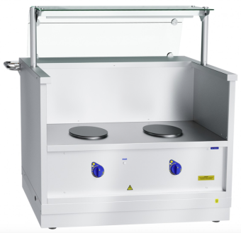 Мармит первых блюд Abat ПМЭС-70Х нерж (210000009702) с торцевым комплектом 2