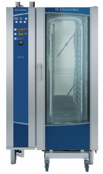 Пароконвектомат газ. Electrolux 268714 (AOS201GBD2) в ШефСтор (chefstore.ru)