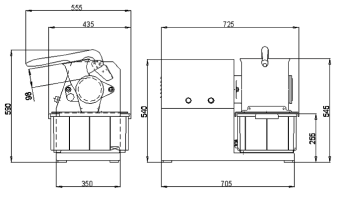 Терка для сыра La Minerva C/E GF3 (380) в ШефСтор (chefstore.ru) 5