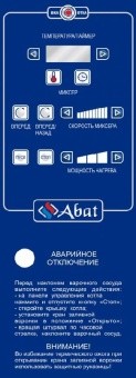 Панель управления котла пищеварочного Abat КПЭМ-100-ОМР-В