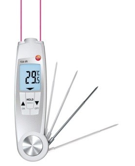 Водонепроницаемый проникающий ИК-термометр 104-IR Testo 0560 1040 в ШефСтор (chefstore.ru) 3