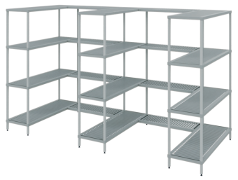 Стеллажи модульные Polair LOAD.ME Стеллажи модульные Polair LOAD.ME