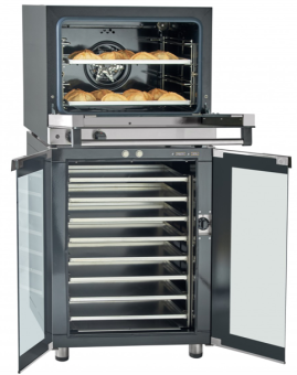 Шкаф расстоечный Abat ШРТ-8-01Э (210000009922) с печью 2