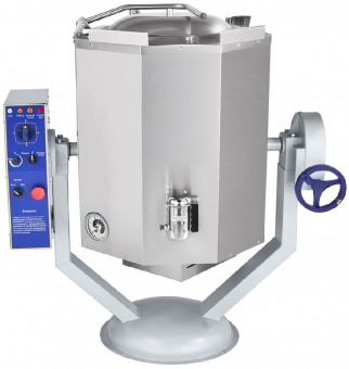 Котел пищеварочный электрический Abat КПЭМ-60-ОМР со сливным краном (110000019724) в ШефСтор (chefstore.ru)