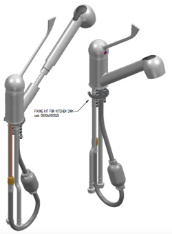 Смеситель с краном Monolith R0201020206 (2)