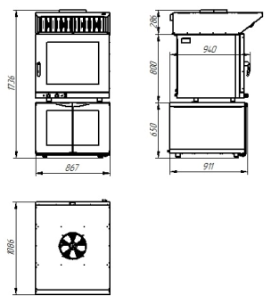 Вытяжной зонт Abat ЗВВ-6-6-4 (210000080803) 6