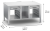 Подставка с ножками 2-XS RATIONAL 60.31.221 (Габаритные размеры) Подставка с ножками 2-XS RATIONAL 60.31.221 (Габаритные размеры)