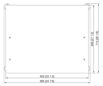 Подставка II Пекарь флот 6-1-1 и 10-1-1 RATIONAL 60.31.211 (4)