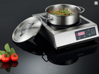 Плита индукционная Indokor IN3500 с кастрюлей