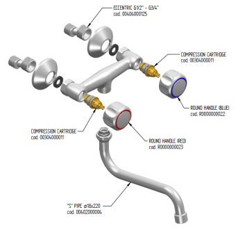 Смеситель с краном Monolith R0102010219 (3)