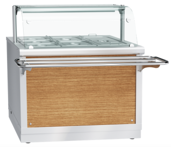 Мармит вторых блюд Abat ЭМК-70Х с декором и торцевым комплектом