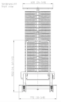 Тележка-кассета Finishing® 20-2-1, 120 тарелок RATIONAL 60.22.400 (3)