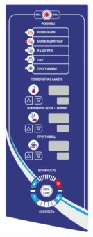 Пароконвектомат Abat ПКА 20-1-1ВМ2-01 панель управления