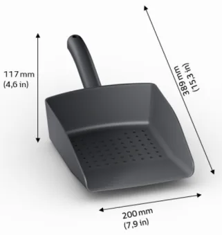 Совок перфорированный RATIONAL 60.73.586 (2)