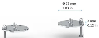 Набор для крепления 2-XS, 2-S RATIONAL 60.76.118 (2)