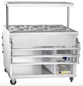 Прилавок холодильный Abat ПВВ(Н)-70ПМ-НШ (нерж) (210000000455) в ШефСтор (chefstore.ru) 4