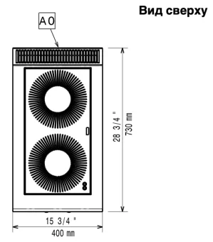 Плита Electrolux E7IRED2000 (371024) электрическая (5)