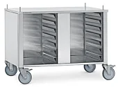 Подставка 6.10, 10.10 закрытая с 3-х сторон 14хGN1/1 Convotherm 3251510 на колесах в компании ШефСтор