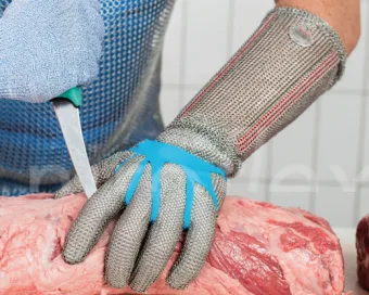 Кольчужная перчатка на руку Niroflex fix в ШефСтор (chefstore.ru) 2