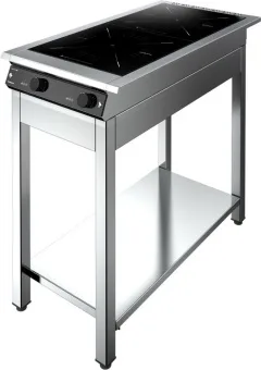 Плита индукционная Новая Энергия ICG9 - 2 PRO (900) на подставке