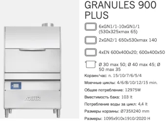 Машина котломоечная Dihr Granules 900 Plus (2)