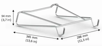 Кронштейн подъемного устройства 2-S RATIONAL 60.75.359 (2)