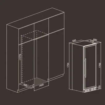 Винный шкаф Meyvel MV160-KBT2 14